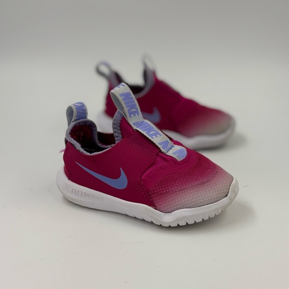 Nike Kids Flex Runner AT4665-606 Pink Low Top Slip On Running Shoes Size 6c - Picture 5 of 6